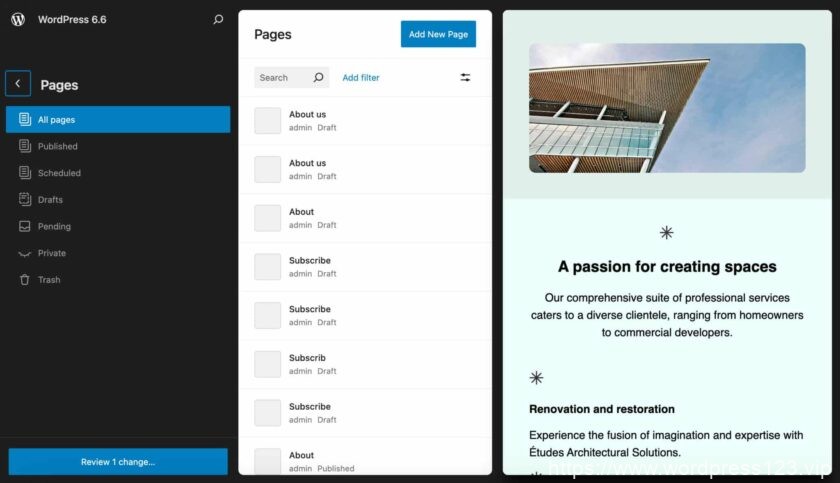 WordPress 6.6 新功能大全:样板覆盖、块绑定 API、数据视图、新设计工具等 WordPress资讯 来源:kinsta.com 24年7月5日 编辑 网站编辑 取消关注 关注 私信