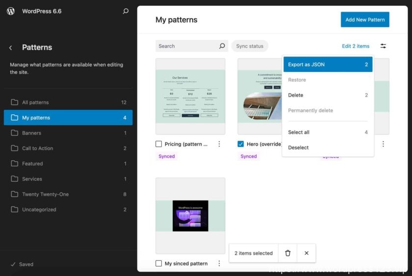WordPress 6.6 新功能大全:样板覆盖、块绑定 API、数据视图、新设计工具等 WordPress资讯 来源:kinsta.com 24年7月5日 编辑 网站编辑 取消关注 关注 私信