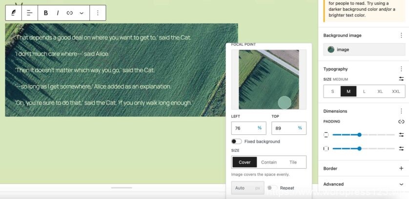 WordPress 6.7 新功能预览:缩小模式、元框、块绑定 API 等等 WordPress资讯 24年11月9日 编辑 网站编辑 取消关注 关注 私信