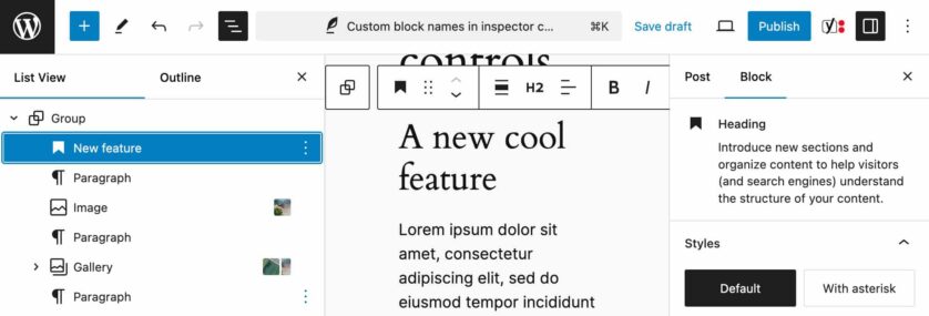 WordPress 6.7 新功能预览:缩小模式、元框、块绑定 API 等等 WordPress资讯 24年11月9日 编辑 网站编辑 取消关注 关注 私信