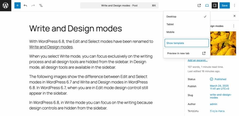 WordPress 6.8 新功能:安全升级、性能提升、编辑器增强等 WordPress资讯 25年4月9日 编辑 网站编辑 取消关注 关注 私信